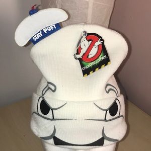 Ghostbusters Stay Puff Mesh Ski Cap NWTs Flip down